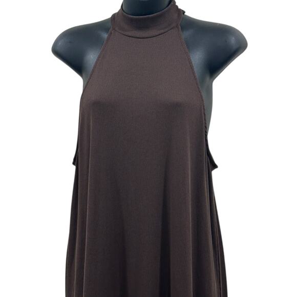Free People Salina Maxi In Dark Brown - Picture 7 of 8